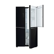LG 24 Cu. Ft. Door-in-Door, Side by Side Refrigerator with Smart Wi-Fi, GR-M247UGBW