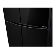 LG 24 Cu. Ft. Door-in-Door, Side by Side Refrigerator with Smart Wi-Fi, GR-M247UGBW