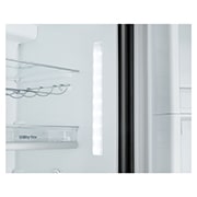 LG 24 Cu. Ft. Door-in-Door, Side by Side Refrigerator with Smart Wi-Fi, GR-M247UGBW