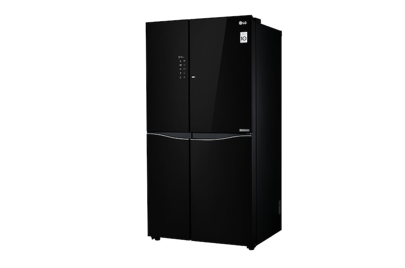 LG 24 Cu. Ft. Door-in-Door, Side by Side Refrigerator with Smart Wi-Fi, GR-M247UGBW