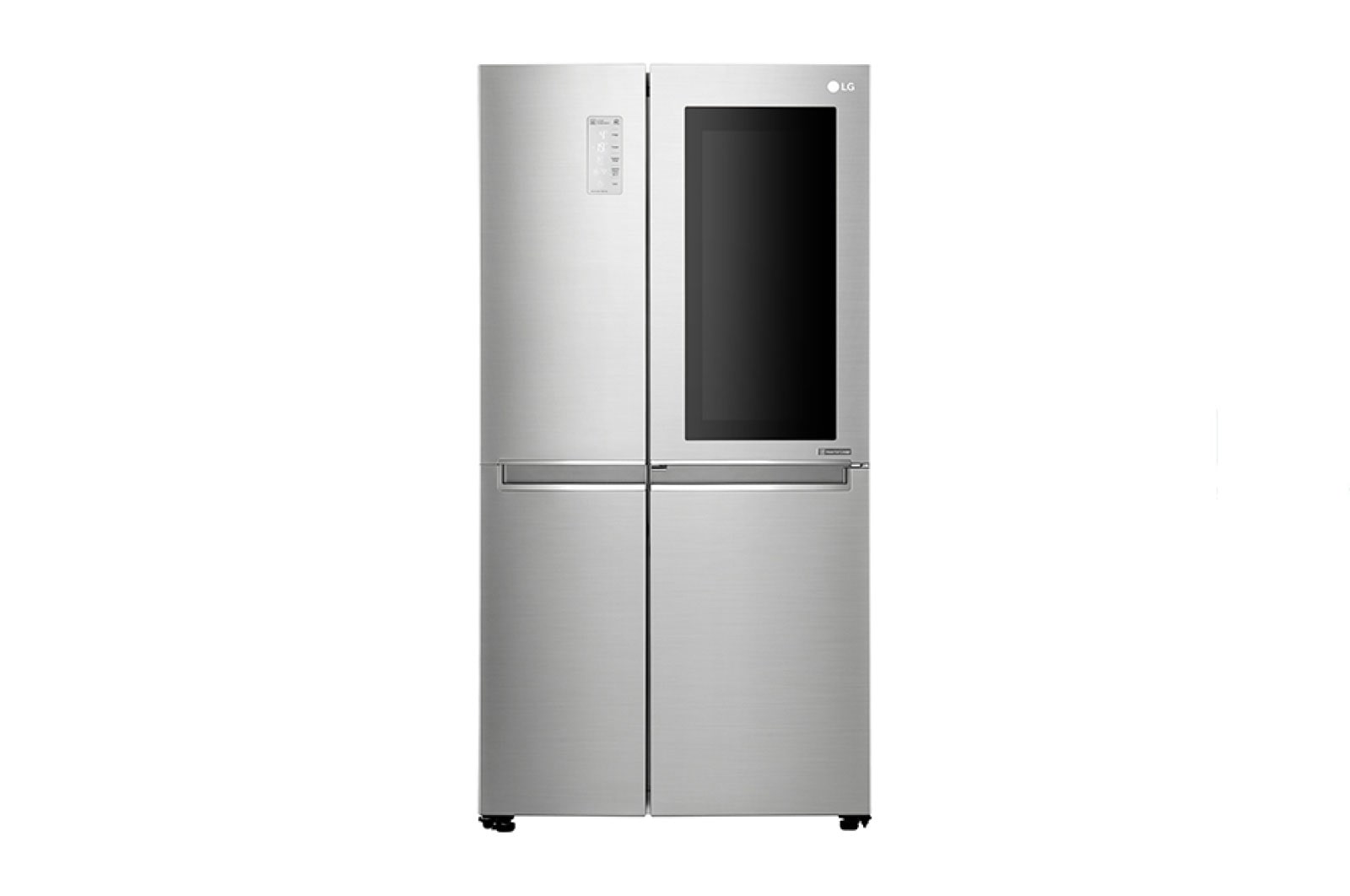 LG 24 cu.ft Instaview Door-in-Door™ REF, Inverter Linear Compressor, with Smart Wifi, 10 Year Warranty on Compressor, 2 Year Warranty on Parts and Service, GR-Q247CSBV