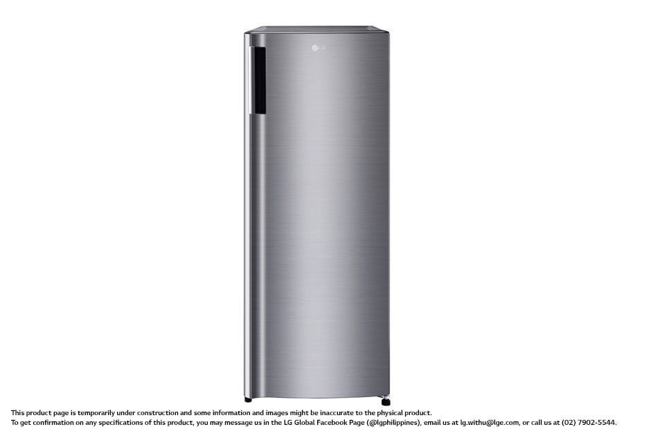 LG 6 Cu. Ft. 1-Door Refrigerator with Smart Inverter Compressor and Bigger Freezer, GR-V204SLBT