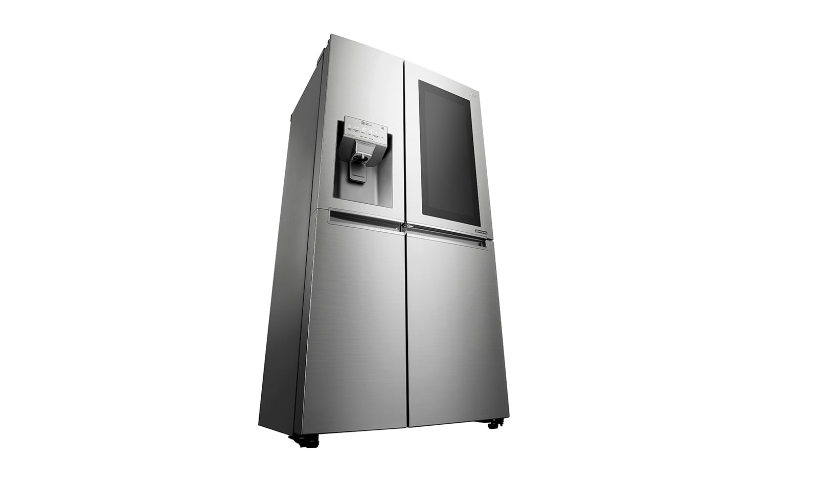 LG 23.8 cu.ft Instaview Door-in-Door™ Refrigerator, with Dispenser, Inverter Linear Compressor, with Smart Wifi, 10 Year Warranty on Compressor, 2 Year Warranty on Parts and Service, GR-X247CSAV