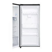 LG 6 cu. ft  1-Door Refrigerator, Smart Inverter Compressor, 10 Year Warranty on Compressor, 2 Year Warranty on Parts and Service, Pocket Handle, Tempered Glass Shelves, GR-Y201SLZB