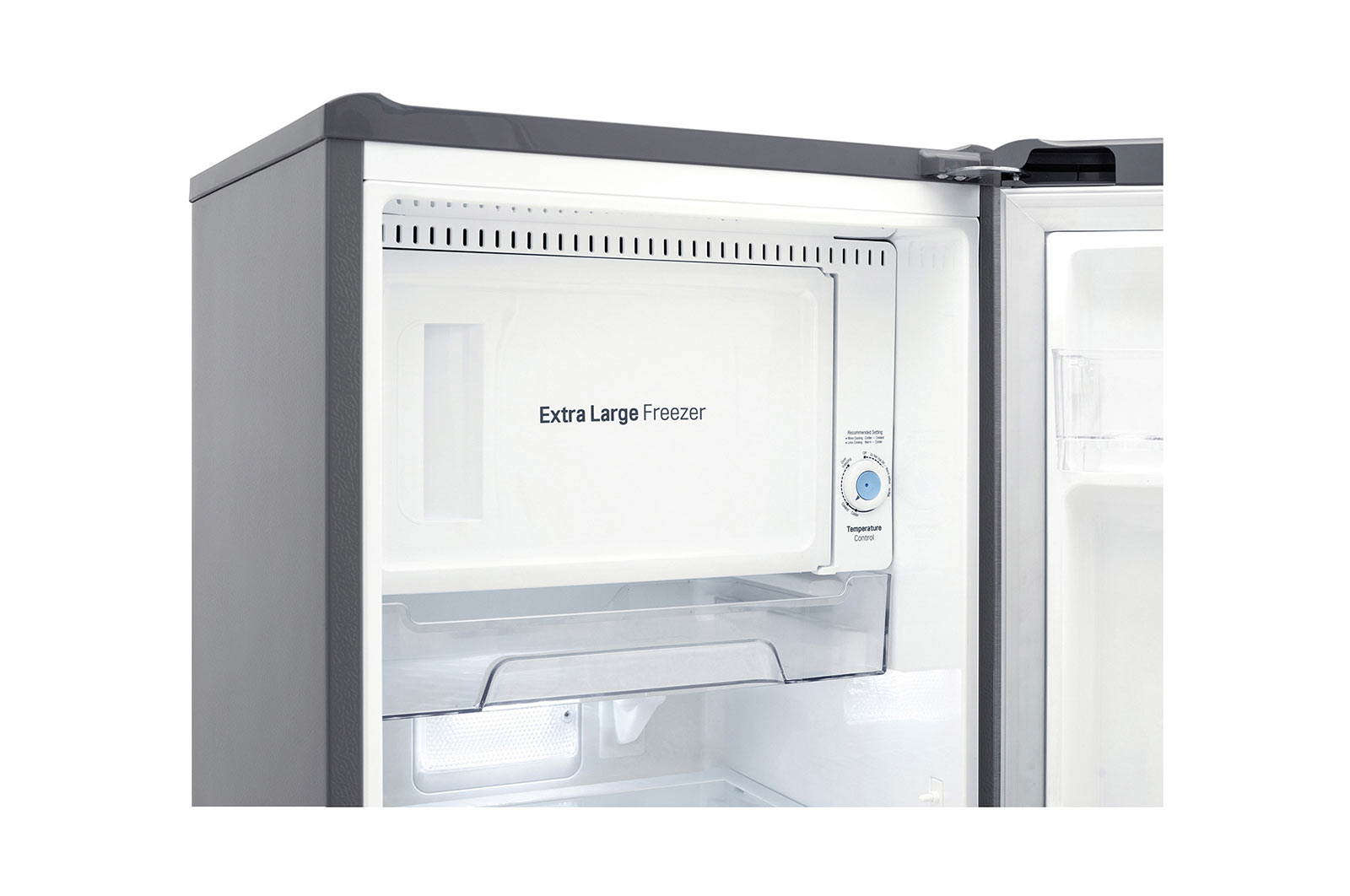 LG 6 cu. ft  1-Door Refrigerator, Smart Inverter Compressor, 10 Year Warranty on Compressor, 2 Year Warranty on Parts and Service, Pocket Handle, Tempered Glass Shelves, GR-Y201SLZB