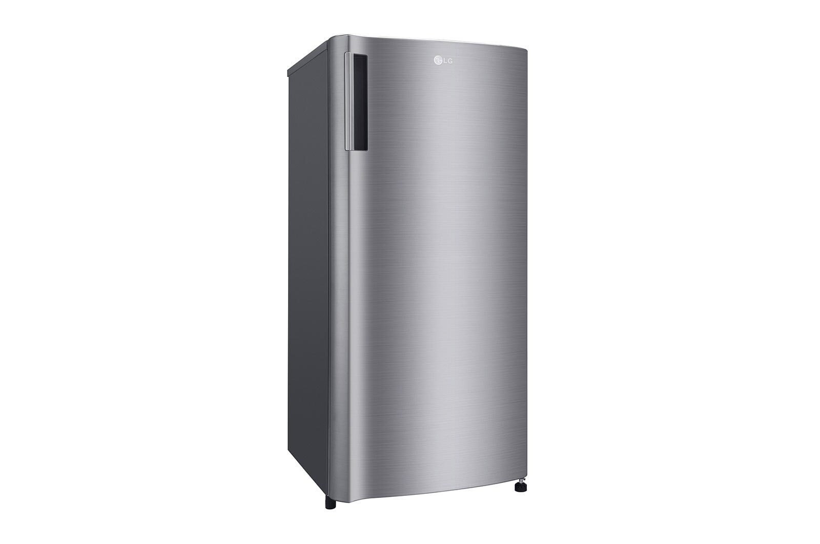 LG 6 cu. ft  1-Door Refrigerator, Smart Inverter Compressor, 10 Year Warranty on Compressor, 2 Year Warranty on Parts and Service, Pocket Handle, Tempered Glass Shelves, GR-Y201SLZB