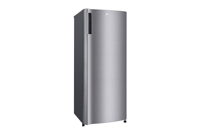 LG 7 cu. ft 1-Door Refrigerator, Smart Inverter Compressor, 10 Year Warranty on Compressor, 2 Year Warranty on Parts and Service, Pocket Handle, Tempered Glass Shelves, GR-Y331SLZB