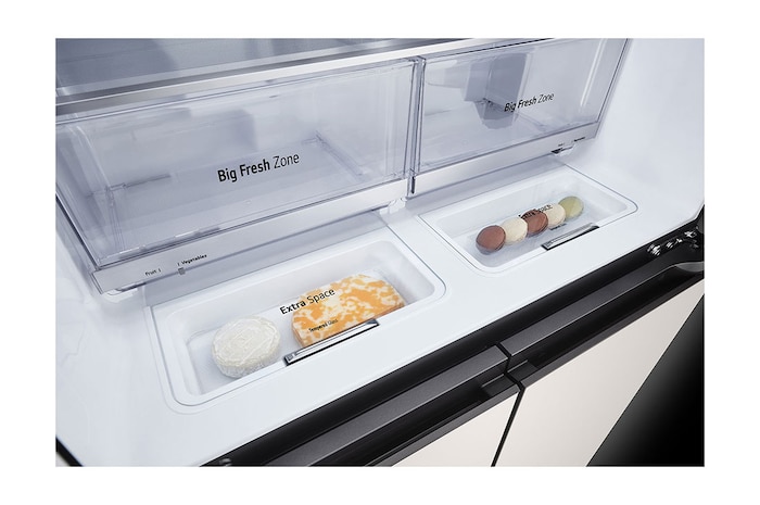 LG 24.2 Cu. Ft. Objet Collection French Door InstaView™ Refrigerator, RJF-Q242GS