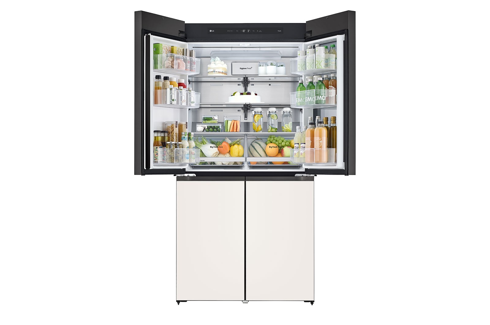 LG 24.2 Cu. Ft. Objet Collection French Door InstaView™ Refrigerator, RJF-Q242GS