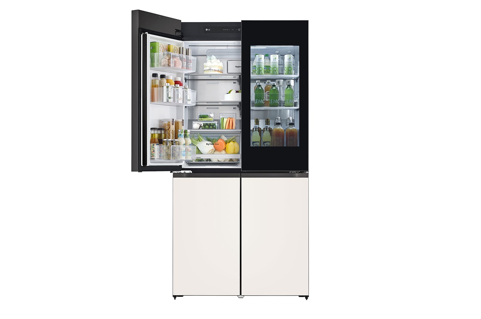 LG 24.2 Cu. Ft. Objet Collection French Door InstaView™ Refrigerator, RJF-Q242GS