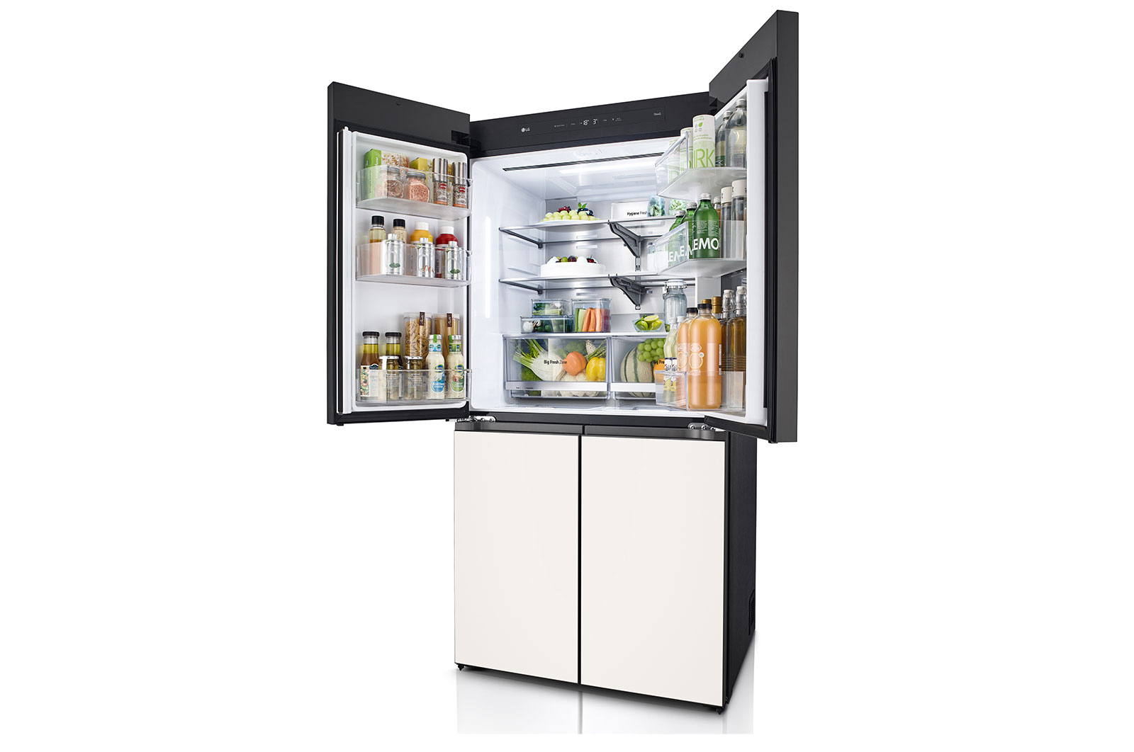LG 24.2 Cu. Ft. Objet Collection French Door InstaView™ Refrigerator, RJF-Q242GS