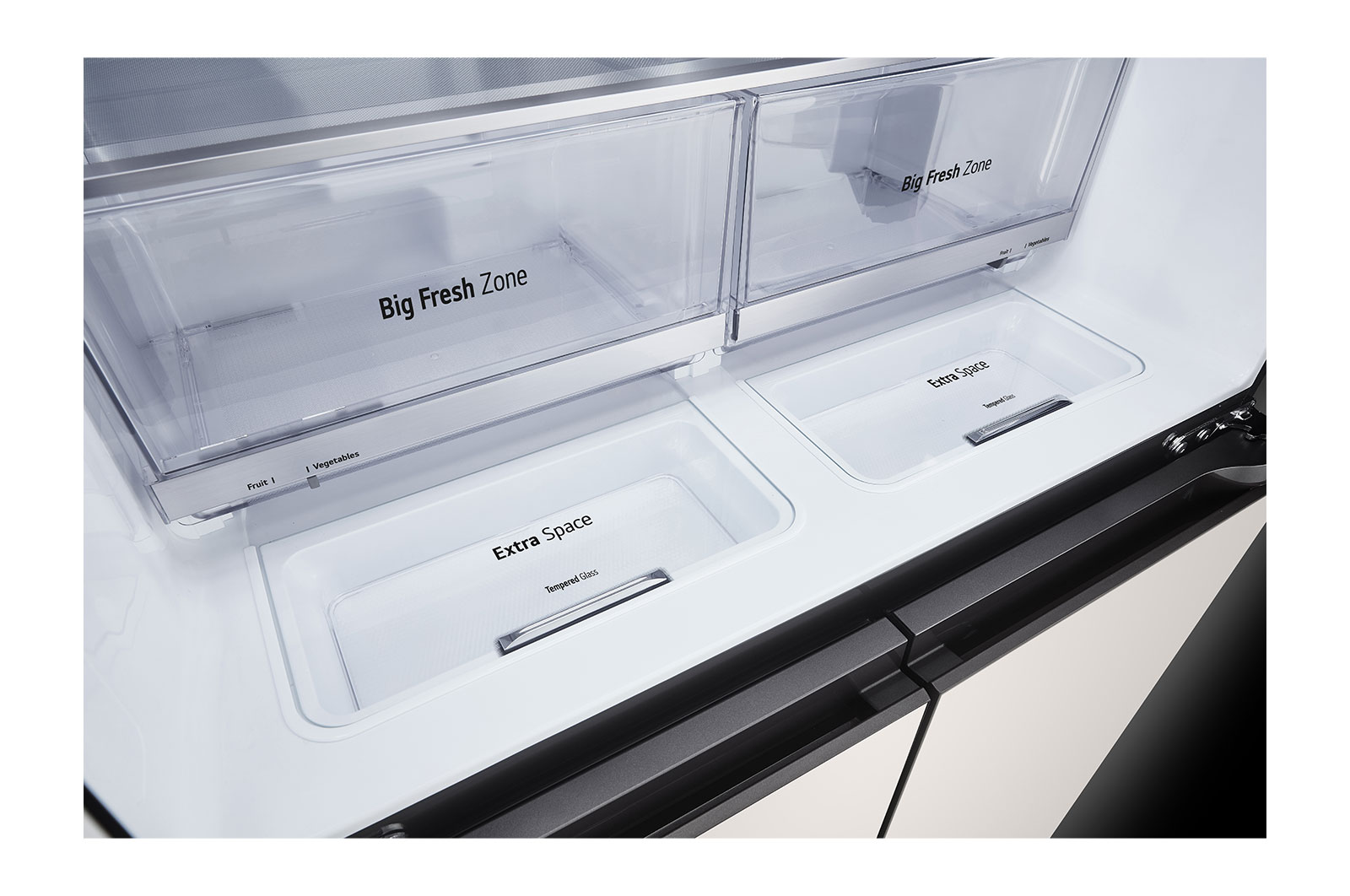 LG 24.2 Cu. Ft. Objet Collection French Door InstaView™ Refrigerator, RJF-Q242GS