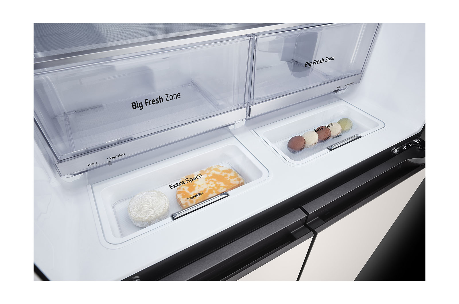 LG 24.2 Cu. Ft. Objet Collection French Door InstaView™ Refrigerator, RJF-Q242GS