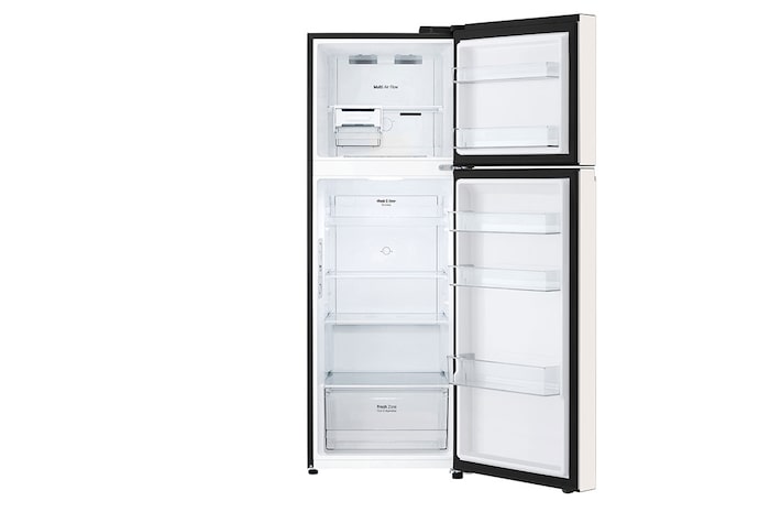 LG 12.7 Cu. Ft. Objet Collection Top Freezer Refrigerator in Beige, RJT-B127BG