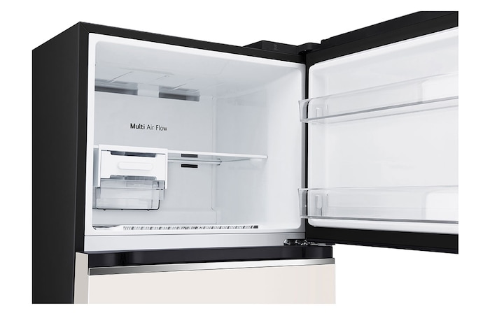 LG 12.7 Cu. Ft. Objet Collection Top Freezer Refrigerator in Beige, RJT-B127BG