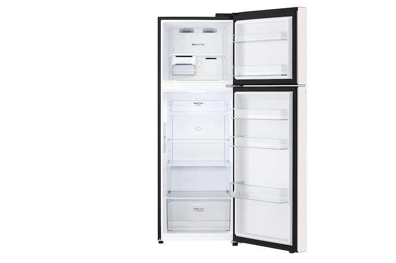 LG 12.7 Cu. Ft. Objet Collection Top Freezer Refrigerator in Beige, RJT-B127BG