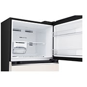 LG 12.7 Cu. Ft. Objet Collection Top Freezer Refrigerator in Beige, RJT-B127BG