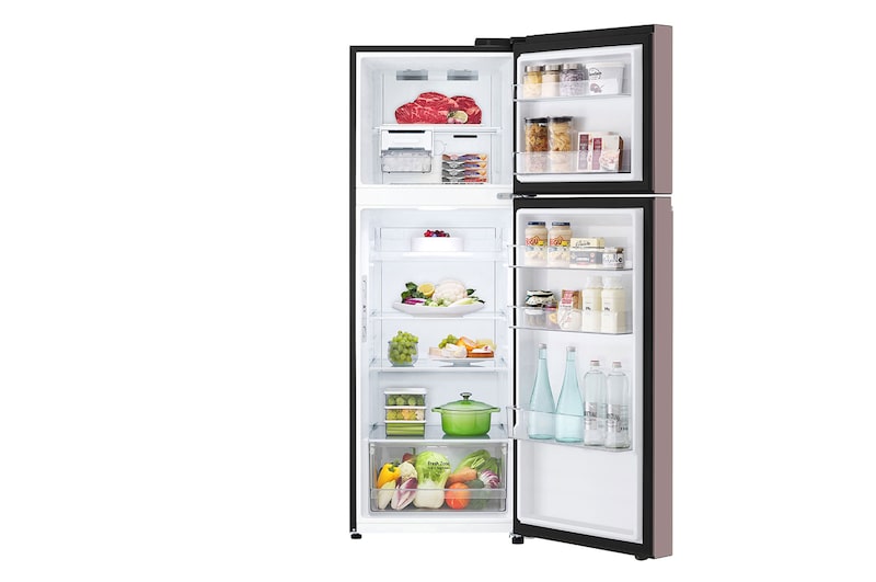 LG 12.7 Cu. Ft. Objet Collection Top Freezer Refrigerator in Clay Pink, RJT-B127CP