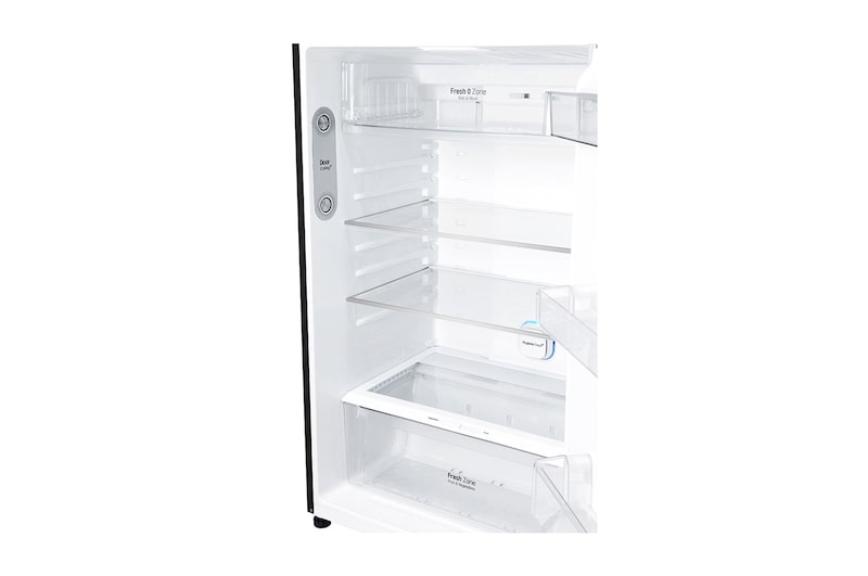 LG 19.4 cu. ft. Top Freezer Refrigerator with Bar Type Door Handle in Prime Silver, RUT-B194MC