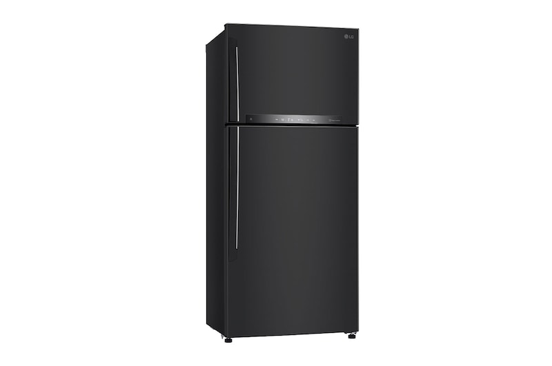 LG 19.4 cu. ft. Top Freezer Refrigerator with Bar Type Door Handle in Prime Silver, RUT-B194MC