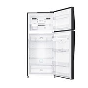 LG 19.4 cu. ft. Top Freezer Refrigerator with Bar Type Door Handle in Prime Silver, RUT-B194MC