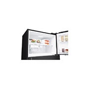 LG 19.4 cu. ft. Top Freezer Refrigerator with Bar Type Door Handle in Prime Silver, RUT-B194MC