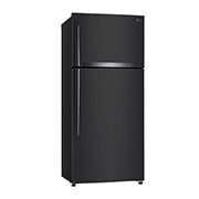 LG 19.4 cu. ft. Top Freezer Refrigerator with Bar Type Door Handle in Prime Silver, RUT-B194MC