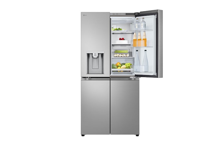 LG 20.8 cu. ft. French Door Refrigerator with Smart Inverter Compressor in Prime Silver, RVF-L208PS