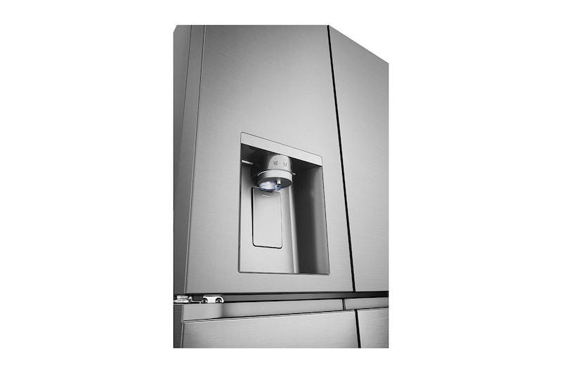 LG 20.8 cu. ft. French Door Refrigerator with Smart Inverter Compressor in Prime Silver, RVF-L208PS