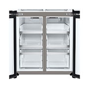 LG 20.8 cu. ft. French Door Refrigerator with Smart Inverter Compressor in Prime Silver, RVF-L208PS