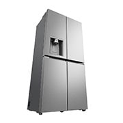 LG 20.8 cu. ft. French Door Refrigerator with Smart Inverter Compressor in Prime Silver, RVF-L208PS
