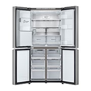 LG 20.8 cu. ft. French Door Refrigerator with Smart Inverter Compressor in Prime Silver, RVF-L208PS
