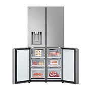 LG 20.8 cu. ft. French Door Refrigerator with Smart Inverter Compressor in Prime Silver, RVF-L208PS