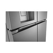 LG 20.8 cu. ft. French Door Refrigerator with Smart Inverter Compressor in Prime Silver, RVF-L208PS