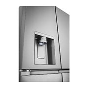 LG 20.8 cu. ft. French Door Refrigerator with Smart Inverter Compressor in Prime Silver, RVF-L208PS