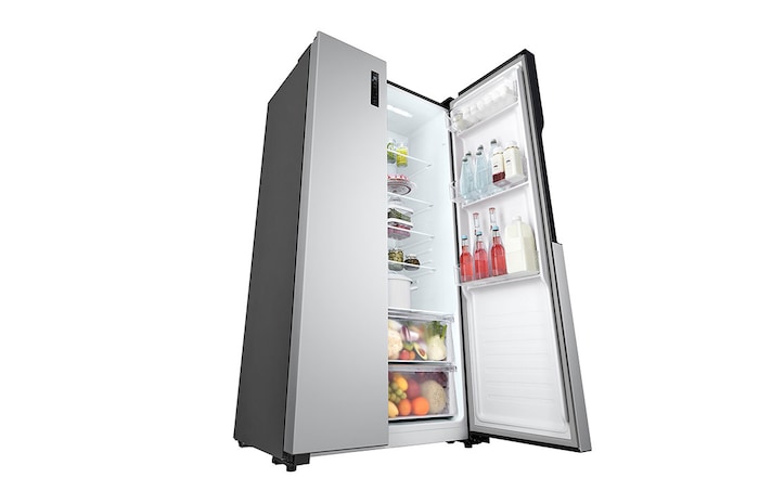 LG 20 Cu. Ft. Side-by-Side Inverter Compressor Refrigerator , RVS-B200LS