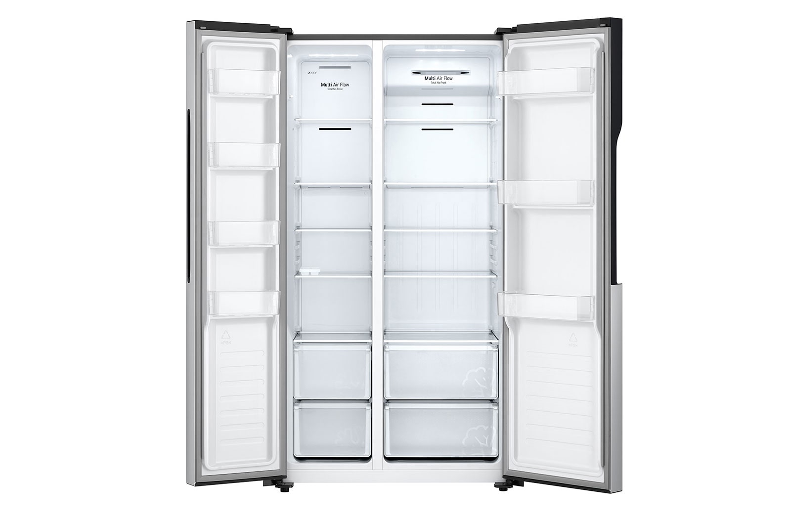 LG 20 Cu. Ft. Side-by-Side Inverter Compressor Refrigerator , RVS-B200LS