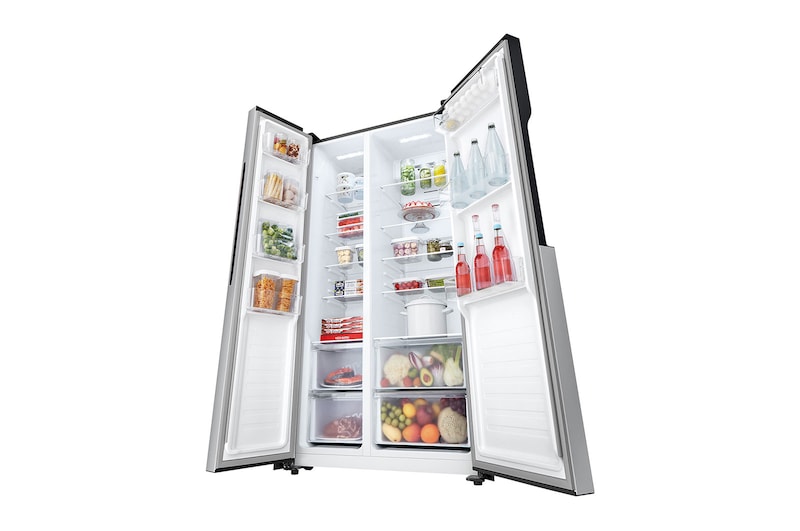 LG 20 Cu. Ft. Side-by-Side Inverter Compressor Refrigerator , RVS-B200LS