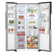 LG 20 Cu. Ft. Side-by-Side Inverter Compressor Refrigerator , RVS-B200LS