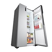 LG 20 Cu. Ft. Side-by-Side Inverter Compressor Refrigerator , RVS-B200LS
