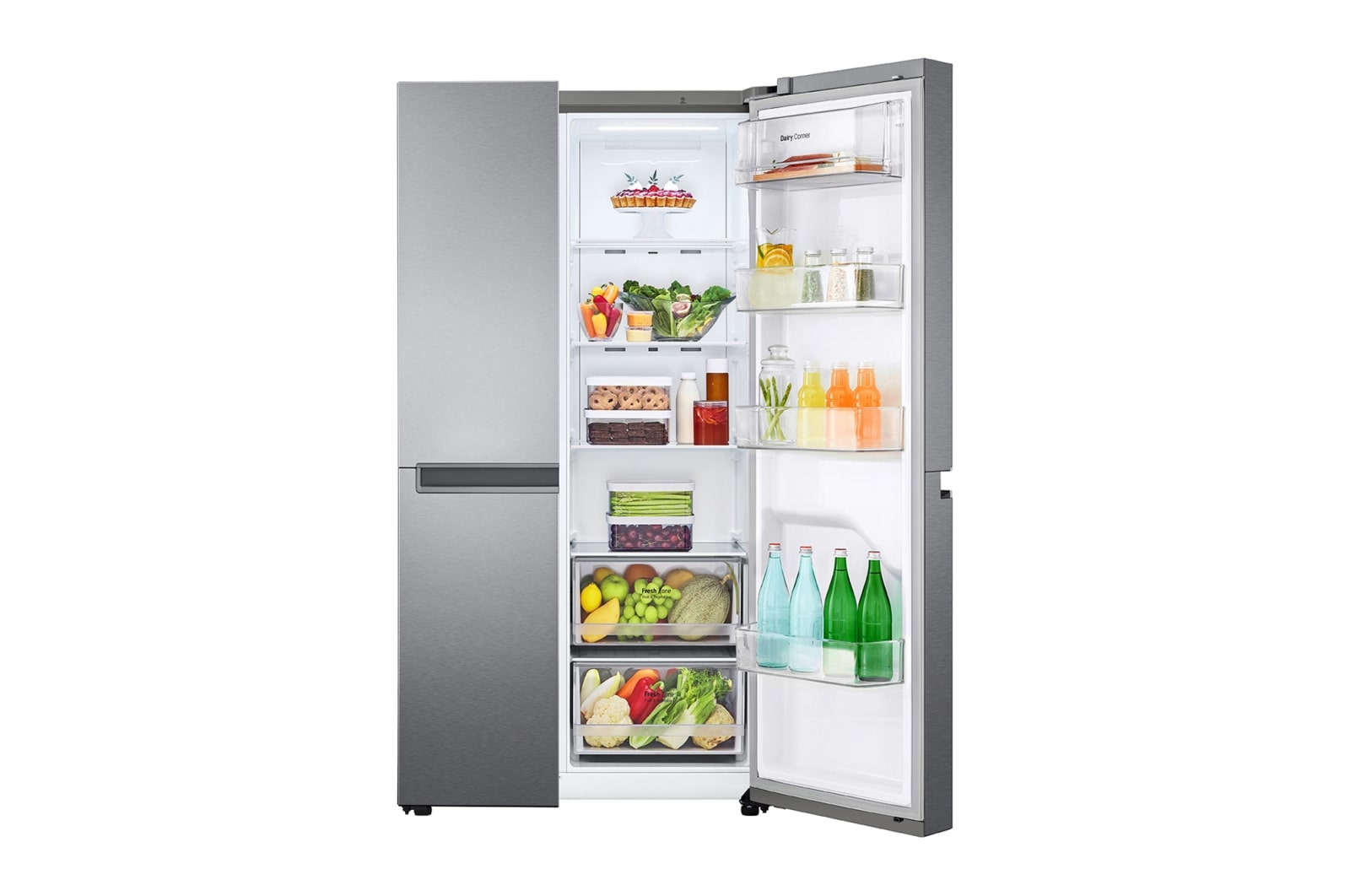 LG Side by Side Refrigerator, RVS-B243PZ