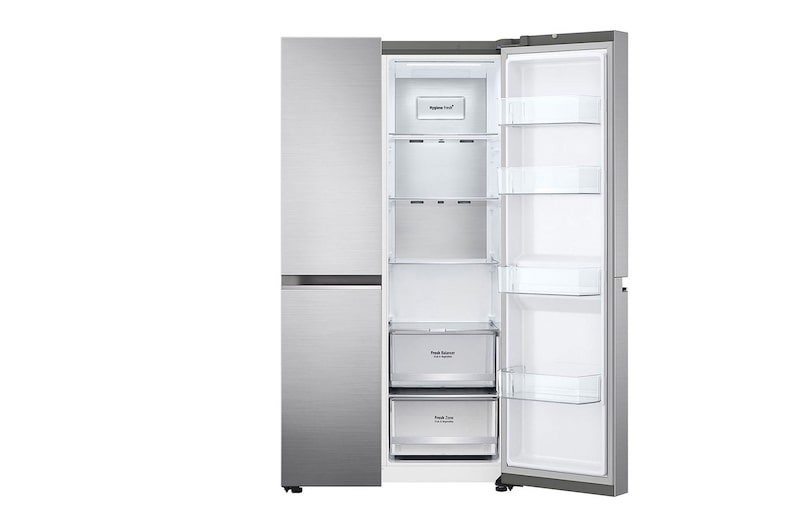 LG 24.5 Cu. Ft. Side by Side Refrigerator with Metal Fresh, RVS-B245PZ1