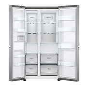 LG 24.5 Cu. Ft. Side by Side Refrigerator with Metal Fresh, RVS-B245PZ1