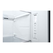 LG 24.5 Cu. Ft. Side by Side Refrigerator with Metal Fresh, RVS-B245PZ1