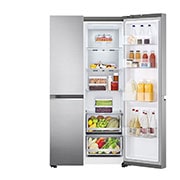 LG 24.5 Cu. Ft. Side by Side Refrigerator with Metal Fresh, RVS-B245PZ1