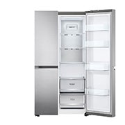 LG 24.5 Cu. Ft. Side by Side Refrigerator with Metal Fresh, RVS-B245PZ1