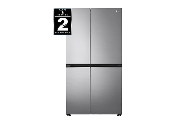 Front view of Side by Side Refrigerator RVS-B245PZ