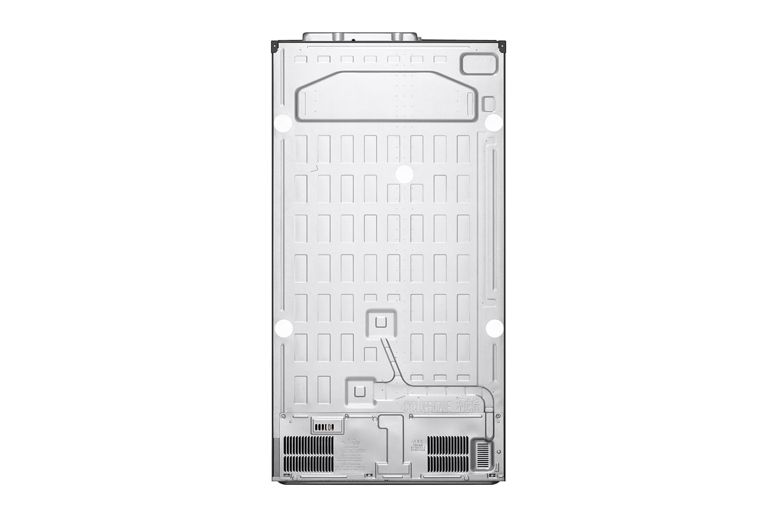LG 24.5 Cu. Ft. Side by Side Refrigerator with LINEAR Cooling™, RVS-D245DG