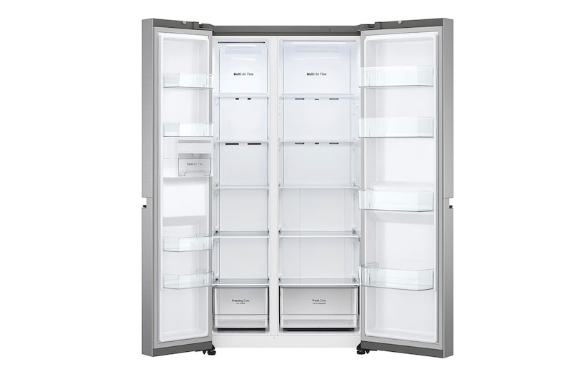 LG 24.5 Cu. Ft. Side by Side Refrigerator with LINEAR Cooling™, RVS-D245DG