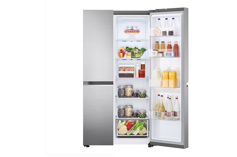 LG 24.5 Cu. Ft. Side by Side Refrigerator with LINEAR Cooling™, RVS-D245DG